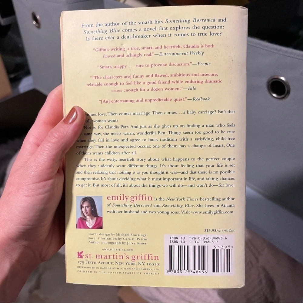 Baby Proof by Emily Giffin Paperback Book